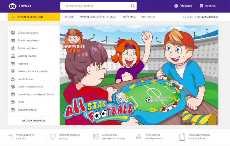 puslapių programavimas