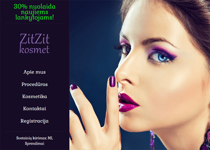puslapių programavimas zitzit kosmet
